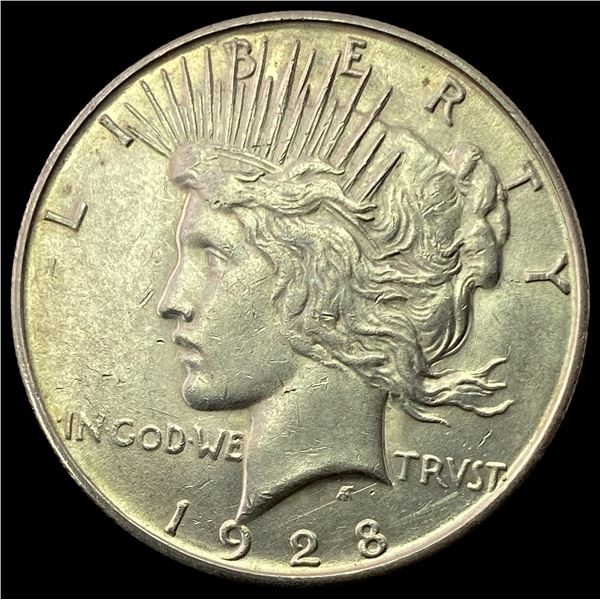 1928-S Peace Dollar UNC