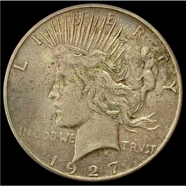 1927-S Peace Dollar NEARLY UNCIRCULATED