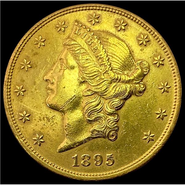 1895 Liberty Head Double Eagle $20 UNCIRCULATED