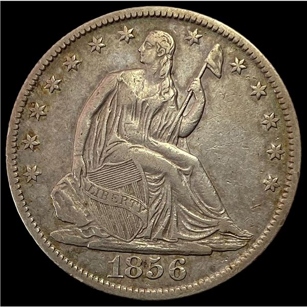 1856-O Seated Liberty Half Dollar LIGHTLY CIRCULATED