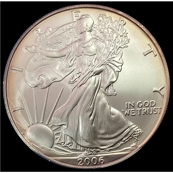 2006-W American Silver Eagle GEM BU