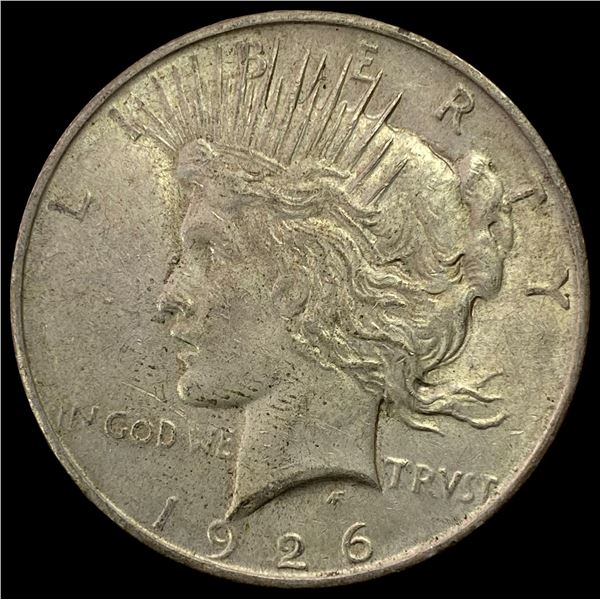 1926-D Peace Dollar CHOICE AU