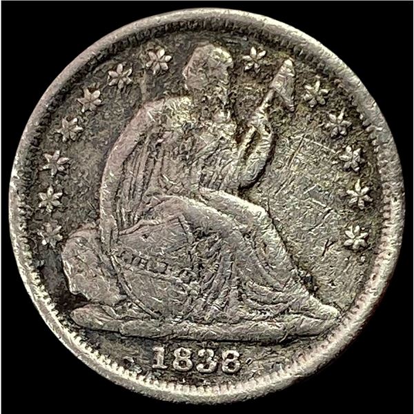 1838-O Seated Liberty Dime HIGH GRADE