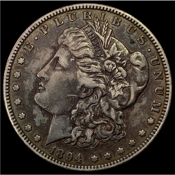 1894-S Morgan Silver Dollar NEARLY UNCIRCULATED