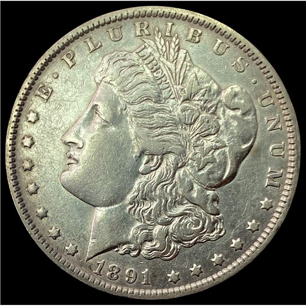 1891-O SILVER Morgan Dollar CLOSELY UNCIRCULATED
