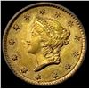 Image 1 : 1853 GOLD $1 Liberty Head UNCIRCULATED