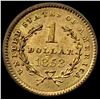 Image 2 : 1853 GOLD $1 Liberty Head UNCIRCULATED