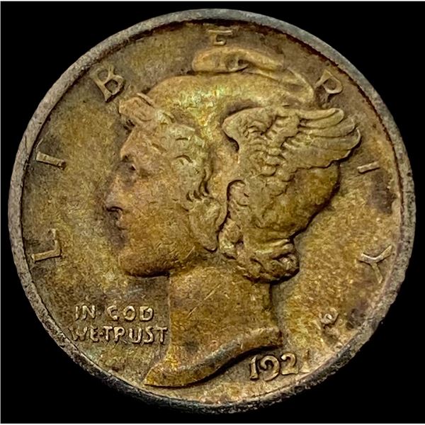 1921-S SILVER Mercury Dime LIGHTLY CIRCULATED