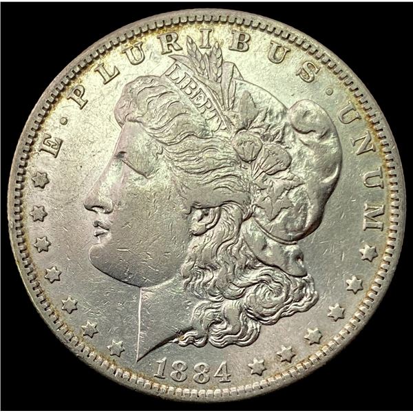 1884-S SILVER Morgan Dollar NEARLY UNCIRCULATED