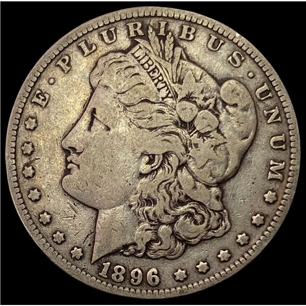 1896-S SILVER Morgan Dollar LIGHTLY CIRCULATED