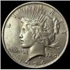 Image 1 : 1924 SILVER Peace Dollar UNCIRCULATED