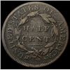 Image 2 : 1809 Copper Half Cent LIGHTLY CIRCULATED