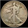 Image 1 : 1938-D SILVER Walking Liberty Half Dollar NICELY CIRCULATED
