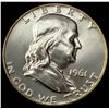 Image 1 : 1961 Franklin Silver Half Dollar CHOICE PROOF