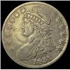 Image 1 : 1831 SILVER Capped Bust Half Dollar ABOUT UNCIRCULATED