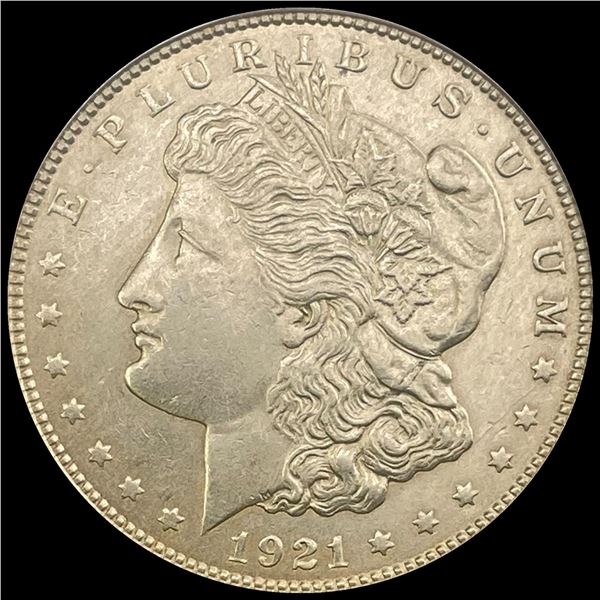 1921 Morgan Silver Dollar ABOUT UNCIRCULATED