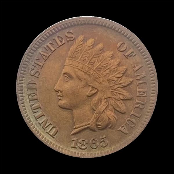 1865 Indian Head Cent CLOSELY UNCIRCULATED