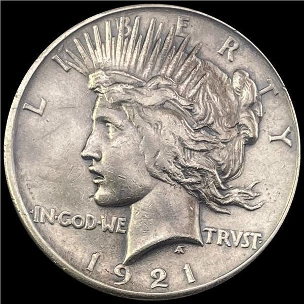 1921 Peace Dollar ABOUT UNCIRCULATED