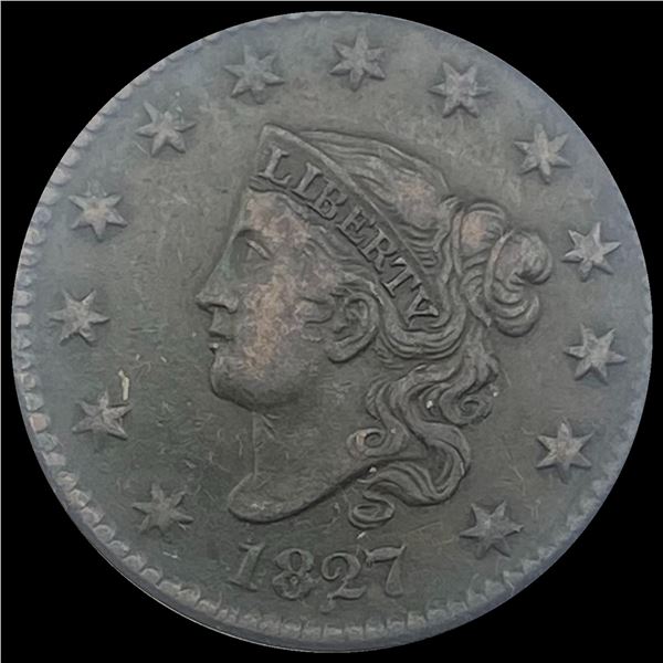 1827 Matron Head Large Cent HIGH GRADE