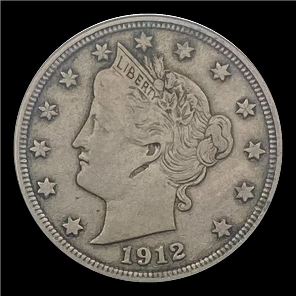 1912-D Liberty Head Nickel LIGHTLY CIRCULATED