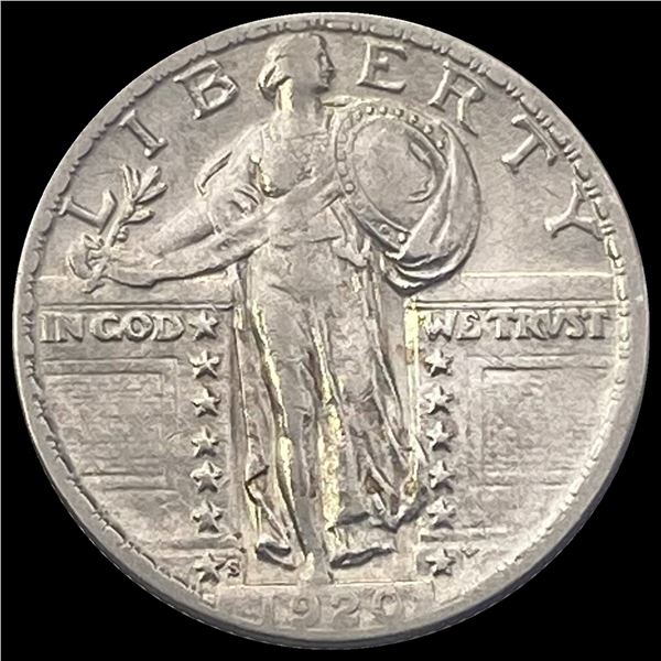1920-S Standing Liberty Quarter CLOSE UNC