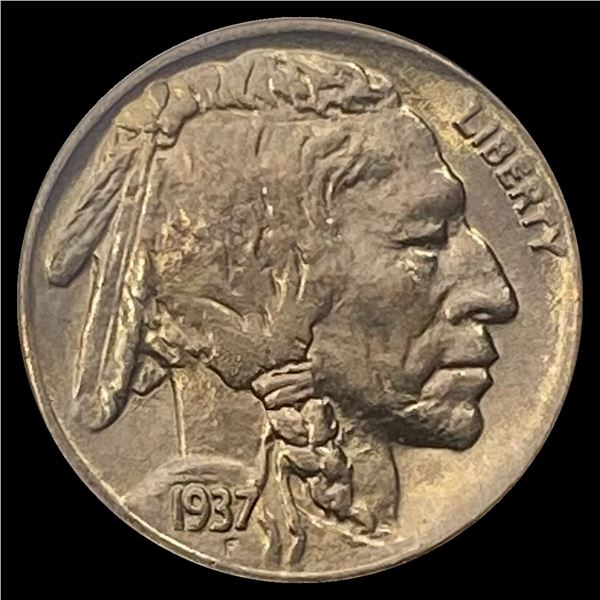 1937-D Buffalo Nickel SUPERB GEM BU