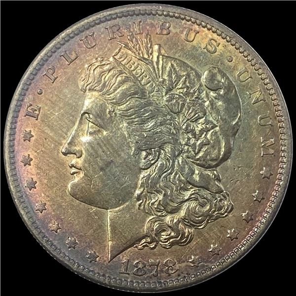 1878 7/8TF Morgan Silver Dollar CLOSE UNC