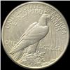 Image 2 : 1921 Peace Dollar CLOSELY UNC