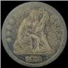 Image 1 : 1876 Seated Liberty Quarter LIGHTLY CIRCULATED