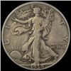 1938-D Walking Liberty Half Dollar LIGHTLY CIRCULATED