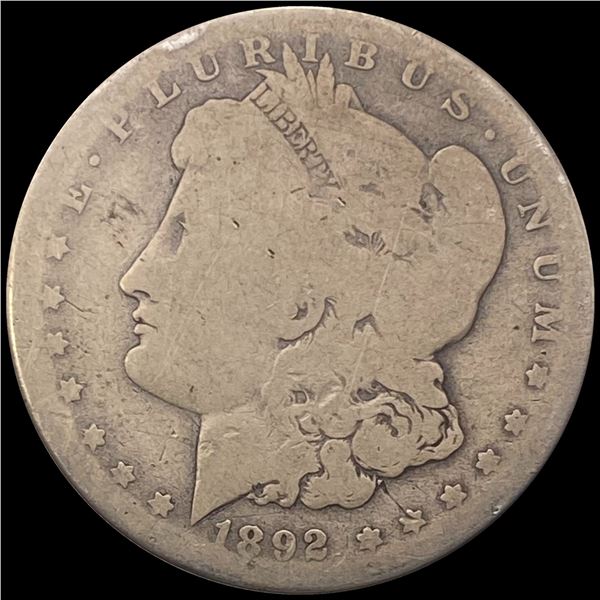 1892-S Morgan Silver Dollar LIGHTLY CIRC