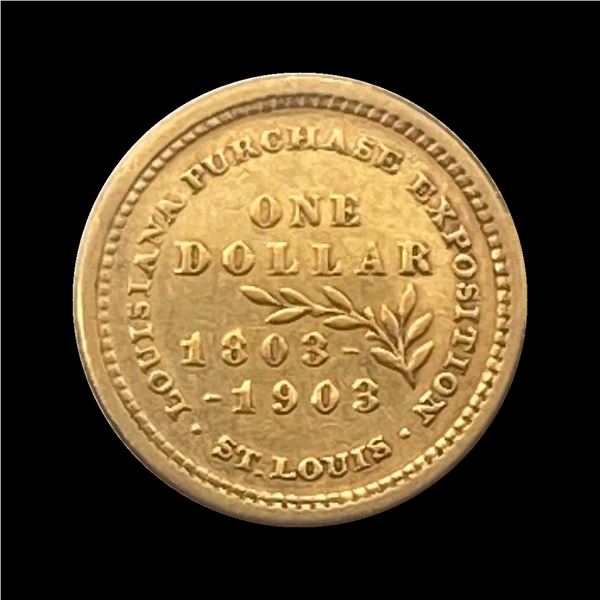 1903 Louisiana Purchase Exposition $1 HIGH GRADE
