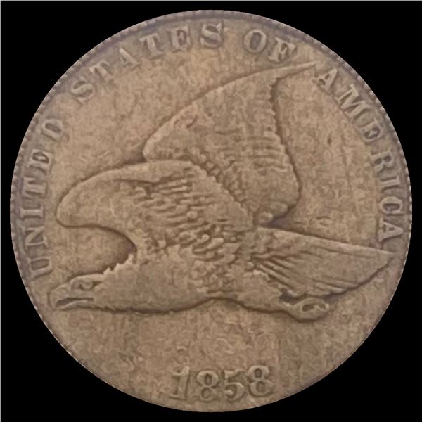 1858 Flying Eagle Cent LIGHTLY CIRCULATED