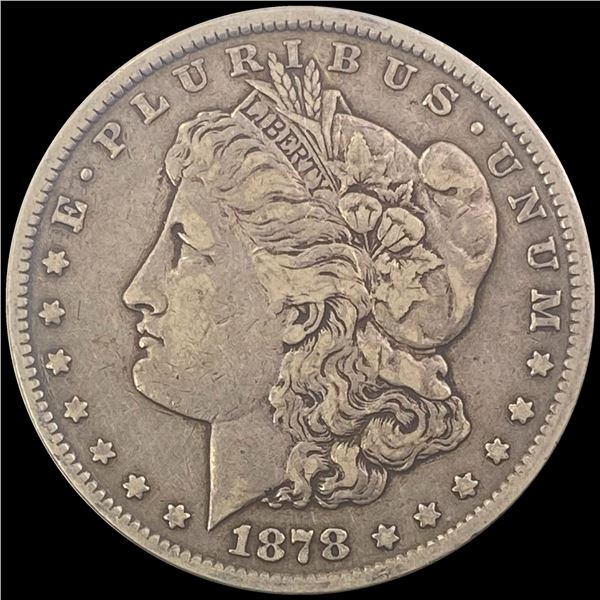 1878-CC Morgan Silver Dollar LIGHTLY CIRC