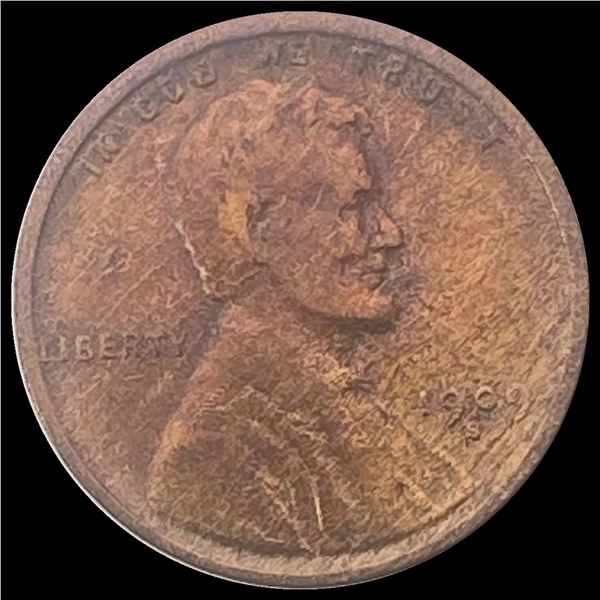 1909-S Lincoln Wheat Cent HIGH GRADE