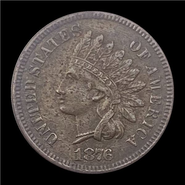 1876 Indian Head Cent LIGHTLY CIRCULATED