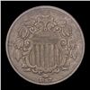 Image 1 : 1867 Shield Nickel LIGHTLY CIRCULATED