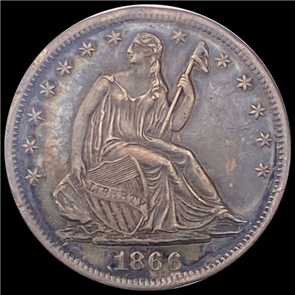 1866-S Seated Liberty Half Dollar HIGH GRADE
