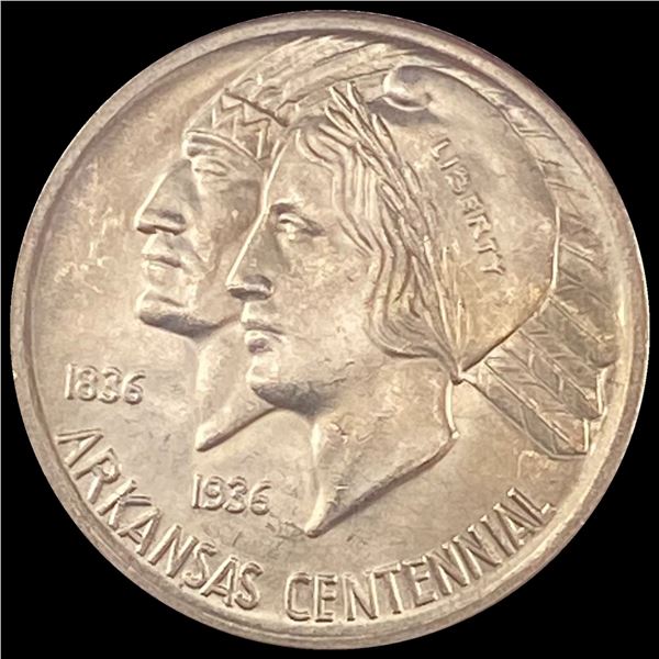 1935 Arkansas Half Dollar SUPERB GEM BU