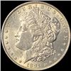 Image 1 : 1891 Morgan Silver Dollar UNCIRCULATED