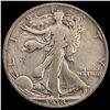 Image 1 : 1938-D Walking Liberty Half Dollar LIGHTLY CIRC