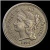 Image 1 : 1869 Three-Cent Nickel NEARLY UNCIRCULATED