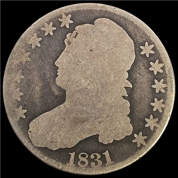 1831 Capped Bust Half Dollar LIGHTLY CIRCULATED