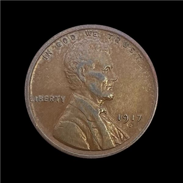 1917-D Lincoln Wheat Cent LIGHTLY CIRCULATED
