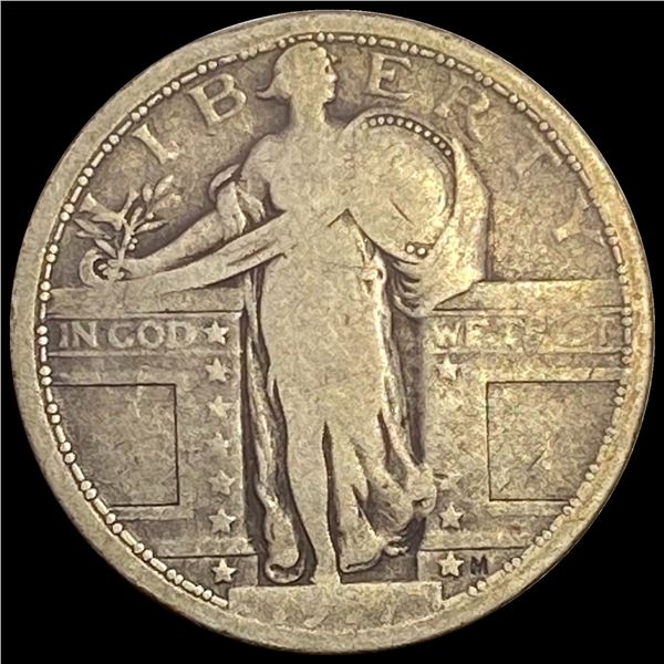 1917 TY1 Standing Liberty Quarter CIRC