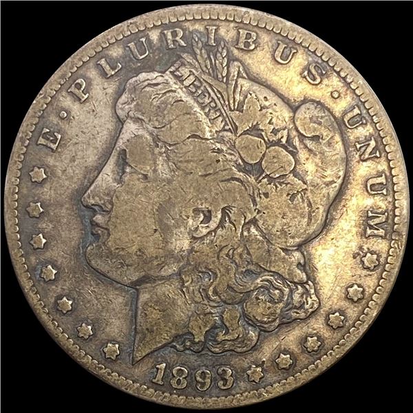 1893 Morgan Silver Dollar LIGHTLY CIRCULATED