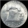 Image 2 : 1949 Franklin Half Dollar UNCIRCULATED