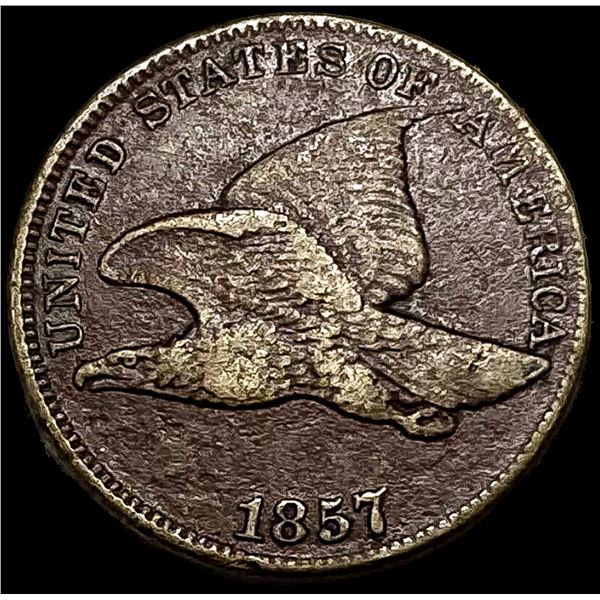 1857 Flying Eagle Cent LIGHTLY CIRCULATED