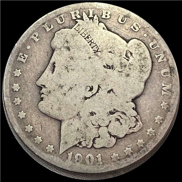 1901-S Silver Morgan Dollar LIGHTLY CIRCULATED