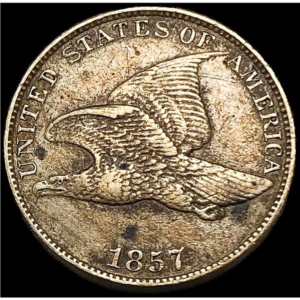 1857 Flying Eagle Cent LIGHTLY CIRCULATED